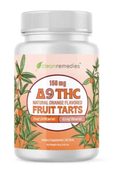 Delta 9 THC Fruit Tarts 150 mg – Microdosed